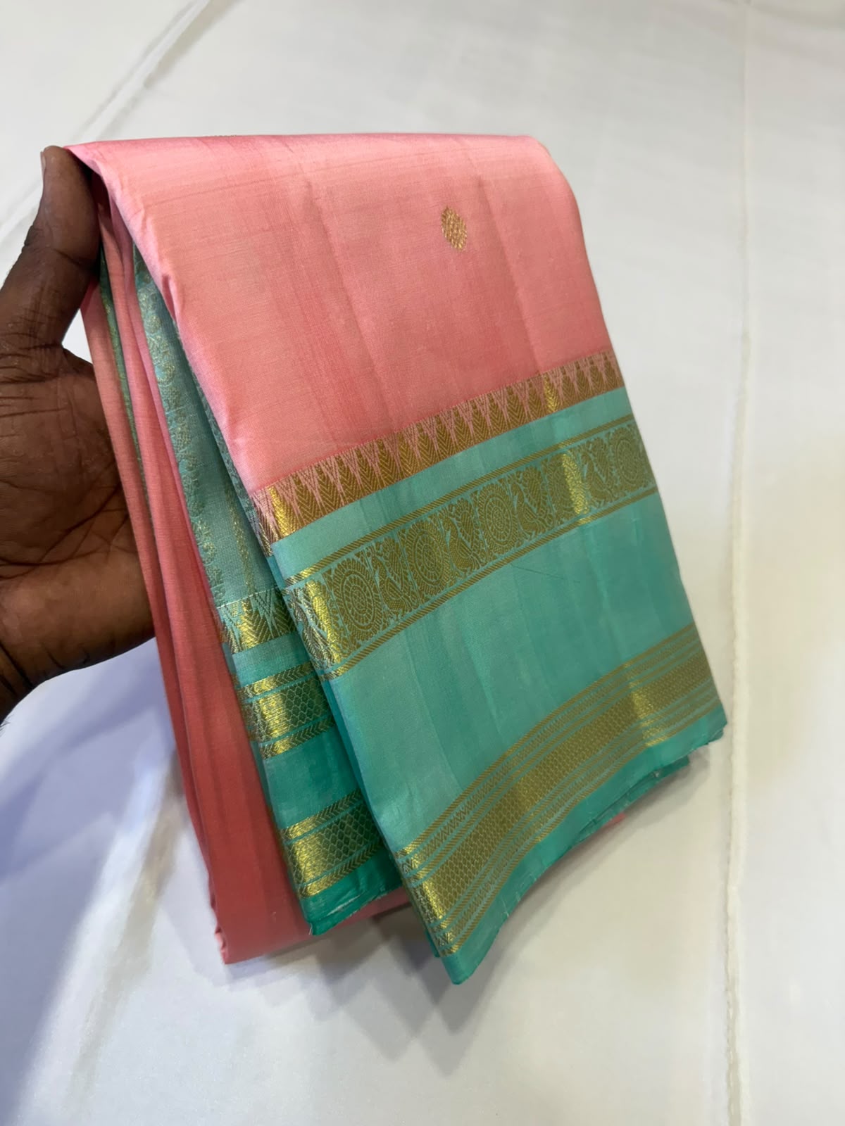 Pure Kanchipuram Traditional Handloom Silk Sarees